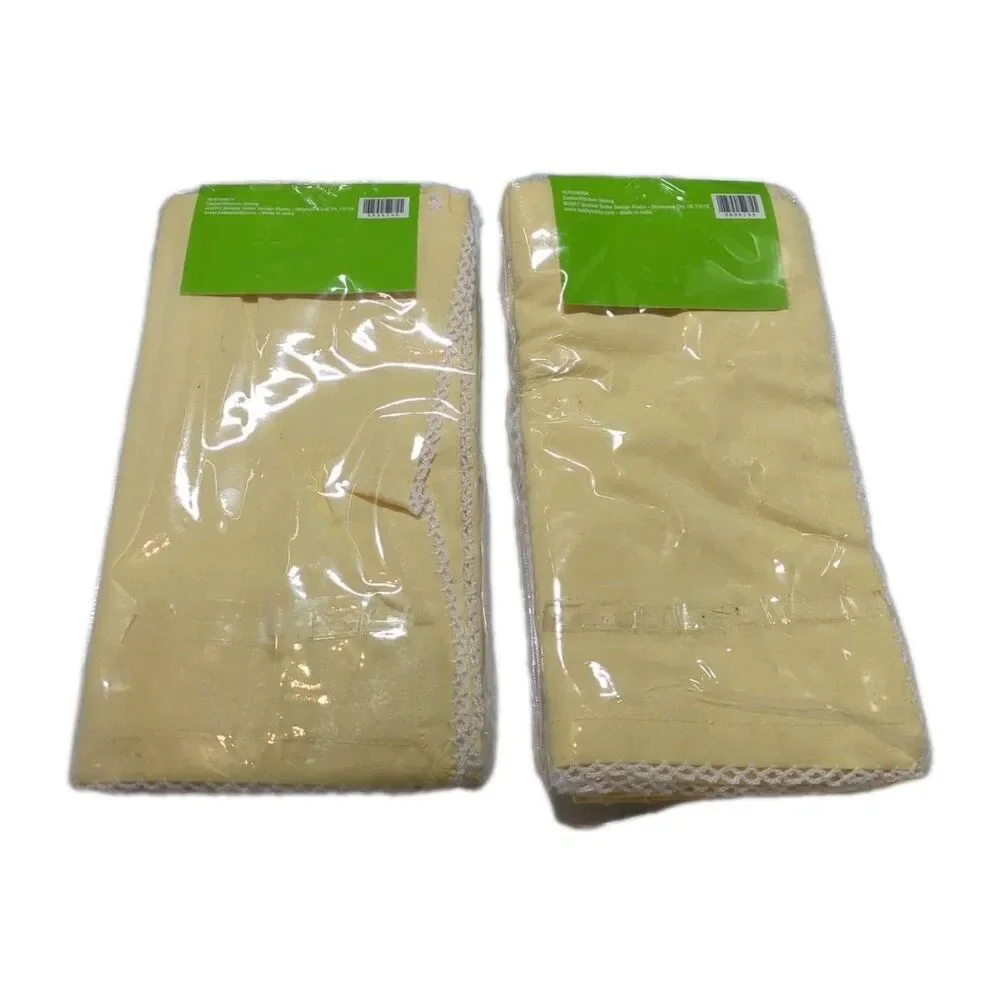 NEW (2 Packs) 4 Cloth Napkins Set Yellow 18 X 18 Spring Easter Table Linen